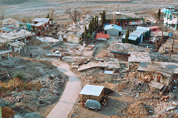 Earthquake damage