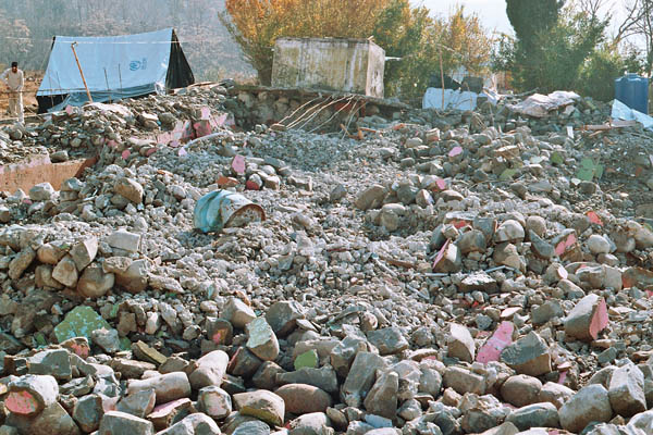 Earthquake damage