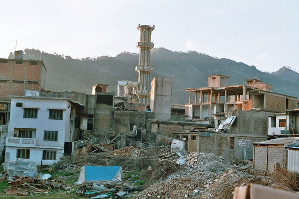 Earthquake damage