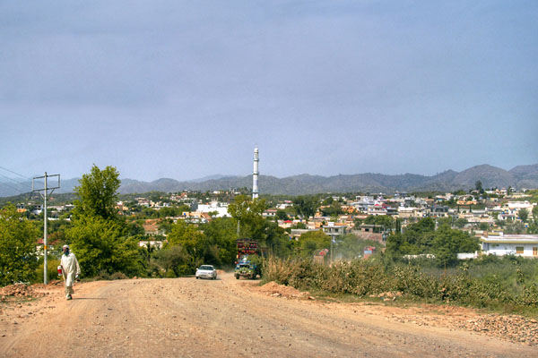 Town in Mirpur dist