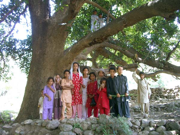 Village kids in Ambaan near Prai