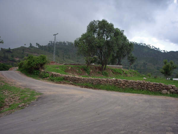 Saiffullah bazaar on darkoti bala road