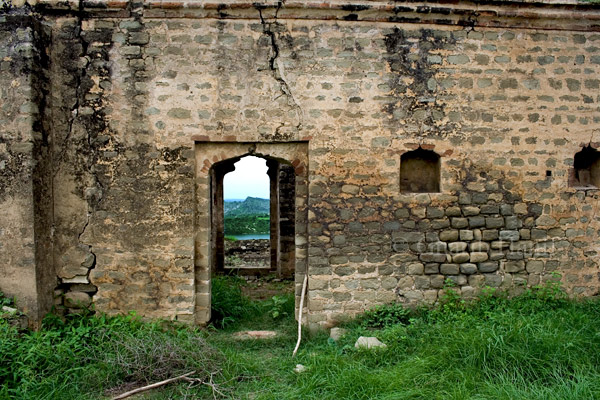Looking out