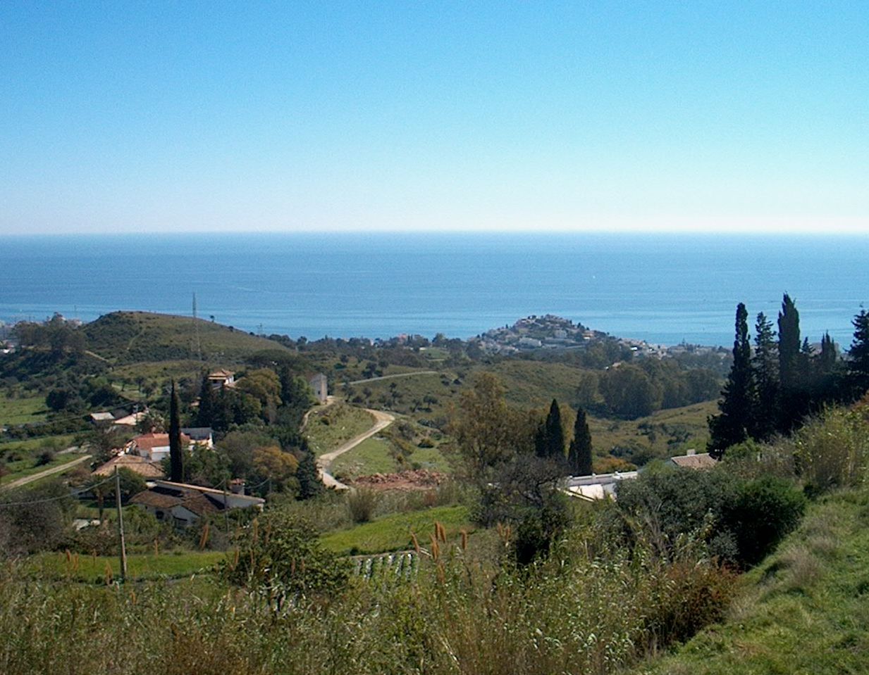 View from Benalmdena Pueblo