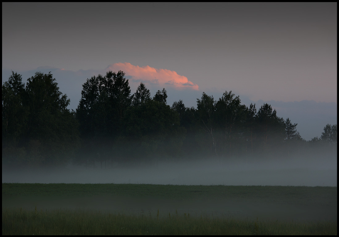 Evening fog - Lohilahti
