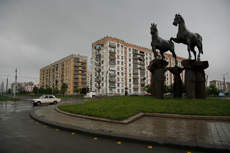 Entering Rustavi