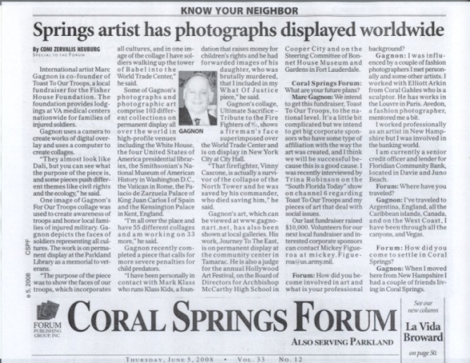 Coral Springs Forum story