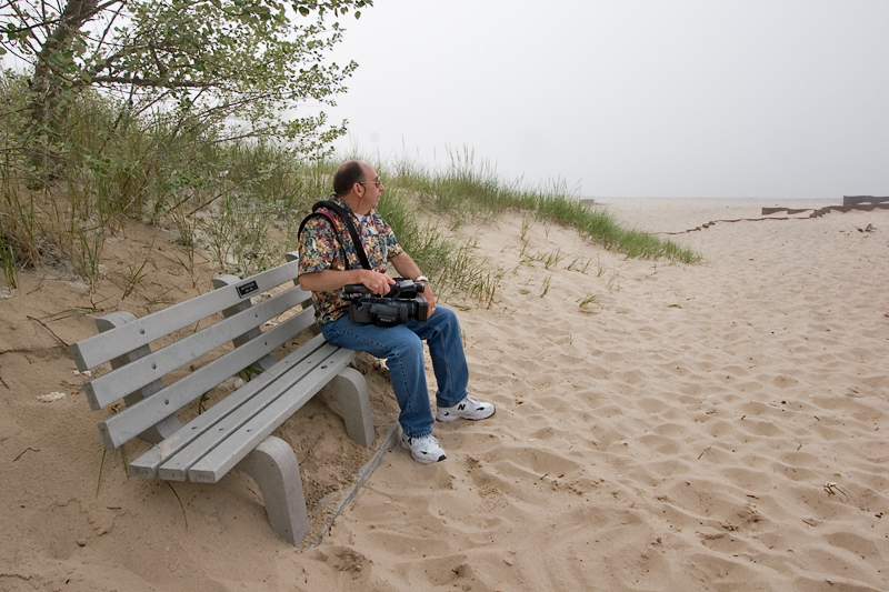 Foggy Day at Point Betsie