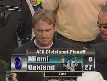 Dolphins at Raiders -  Playoff 01/06/01