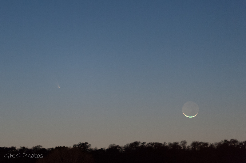 20130312 Comet Pan-STARRS and New Moon