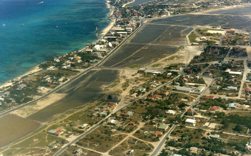 Air View Of Grand Turk, Turks & Caicos Islands