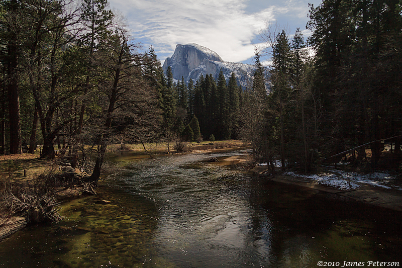 Half Dome and the Merced River (8079)