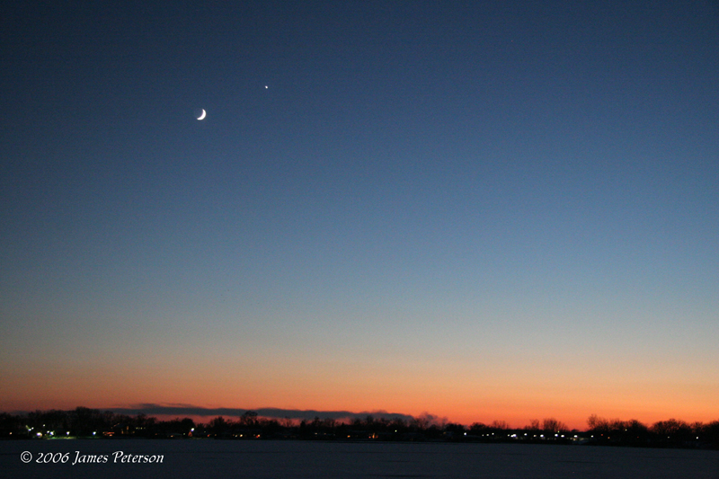 Sunset with the Moon & Venus (2029)