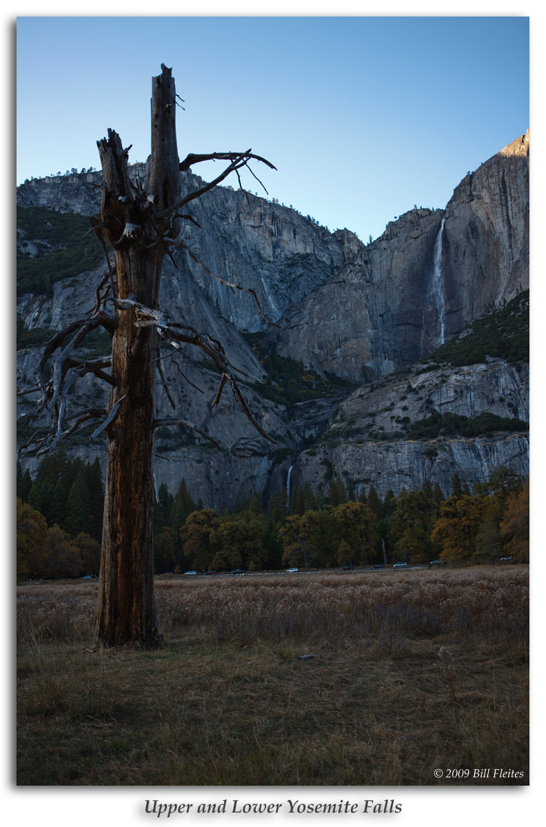 Upper and Lower Yosemite Falls