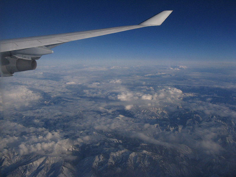 Somewhere over the Rockies .. B0652
