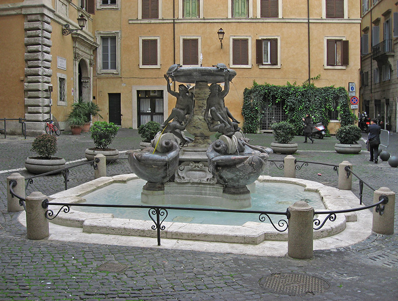 Piazza Mattei, La Fontana delleTartarughe  .. 3396
