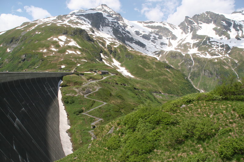 view of the Kitzsteinhorn