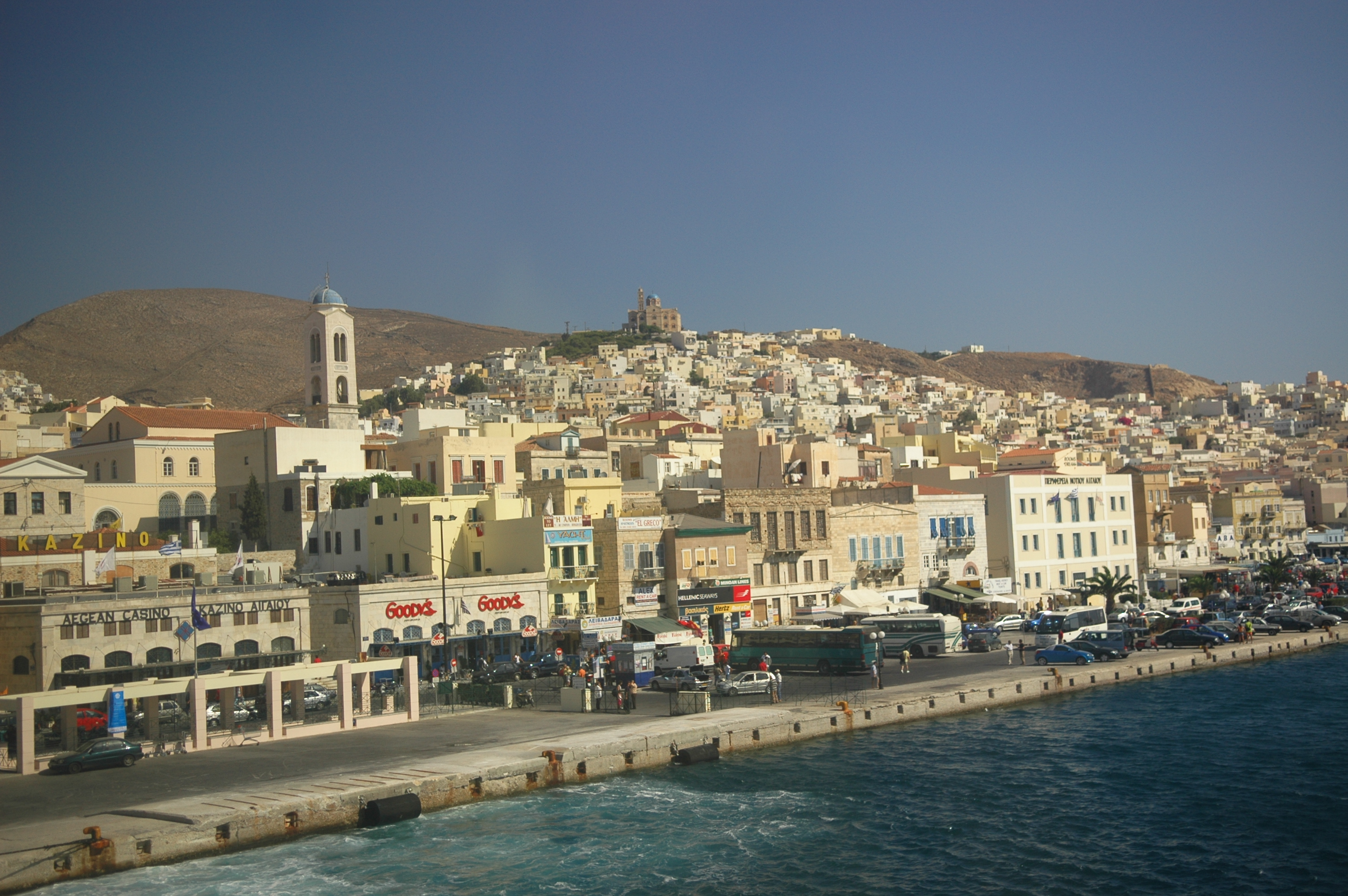Paros Island - from the Ferry