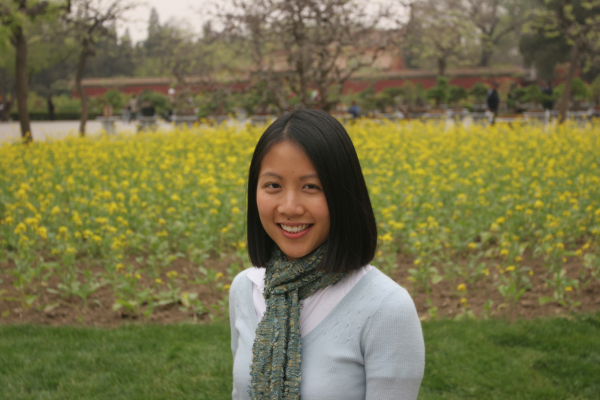 Janine at Jingshan Park