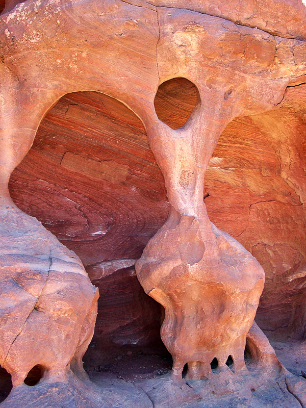 Sandstone rock formations