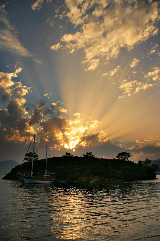 Sunset in Turkey