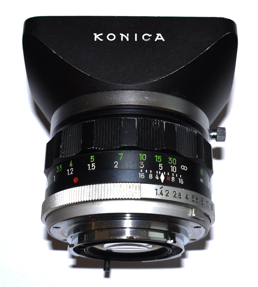 Konica Metal hood
