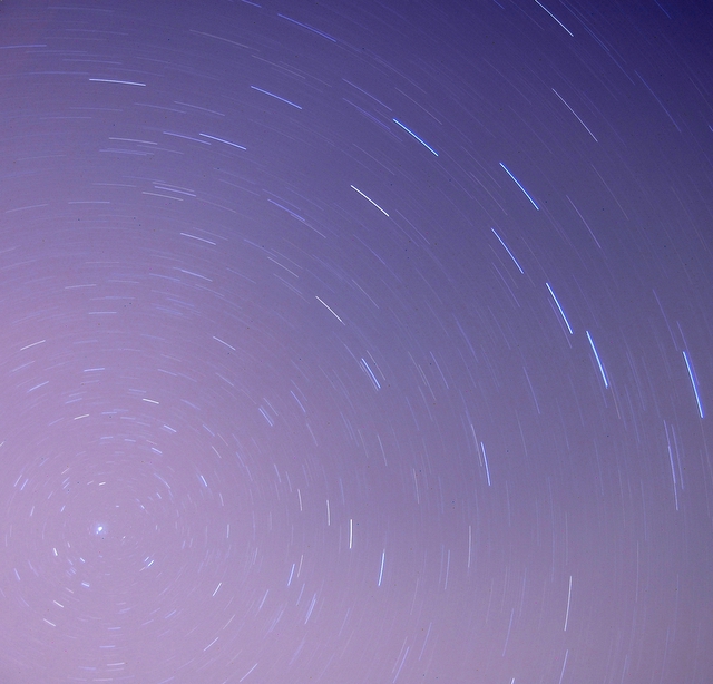 Star trails