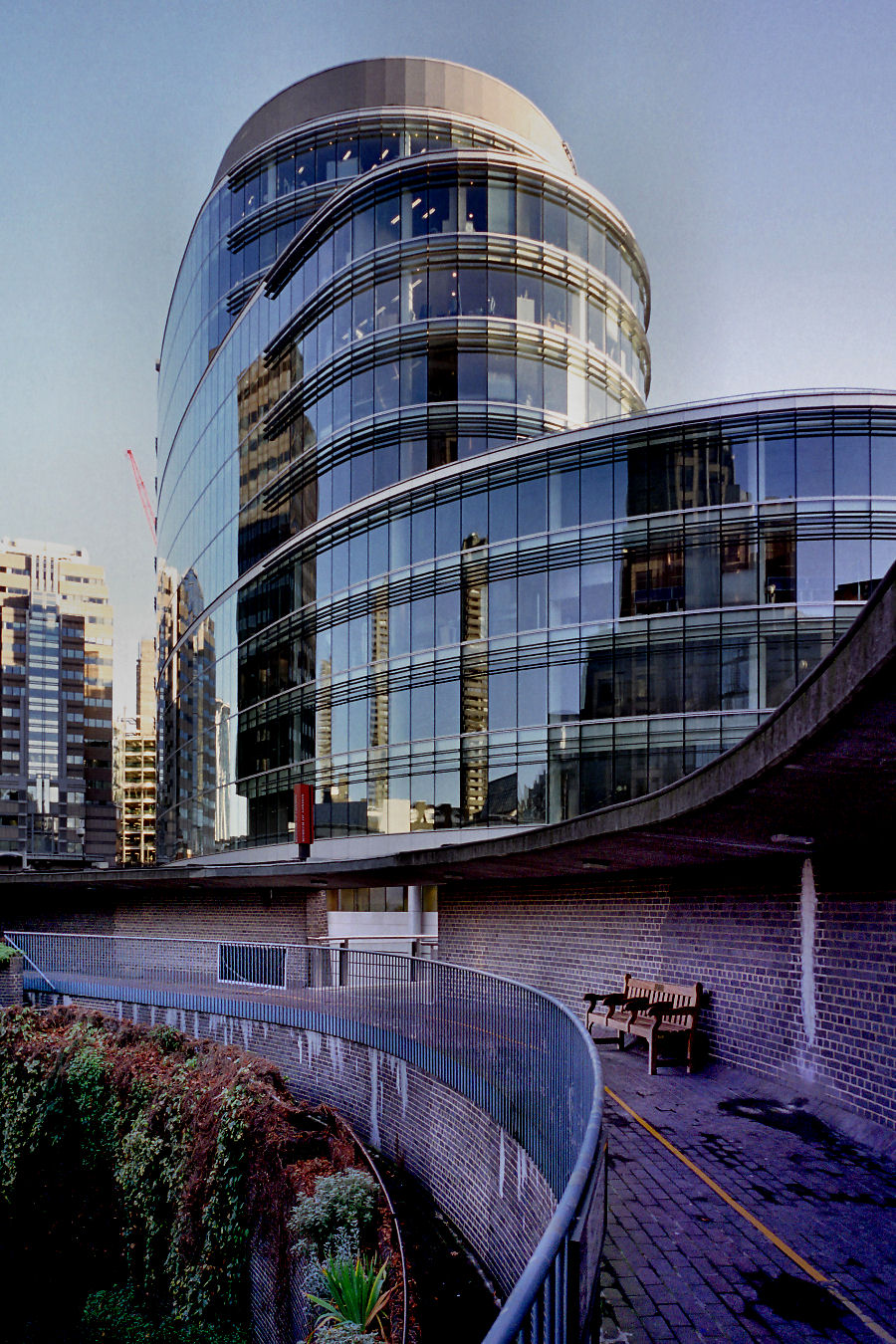 2006 Towards London Wall from Museum of London