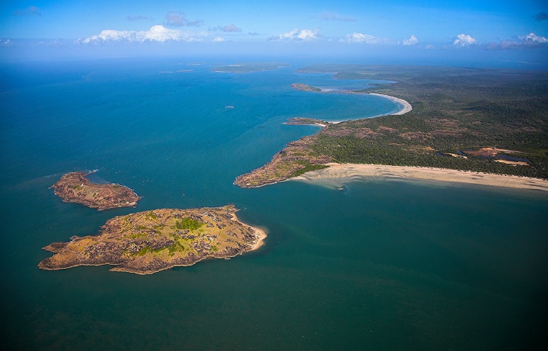 The tip of Cape York and York island