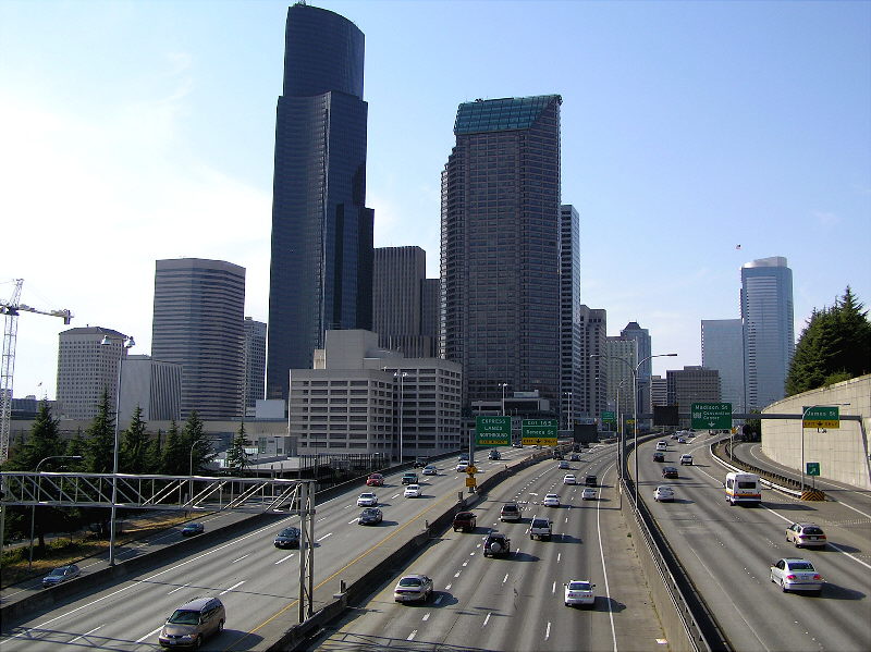 View from Yesler Ave.