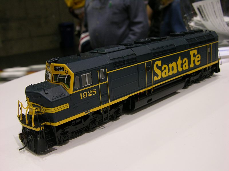 Athearn Genesis HO: ATSF F45 with as-delivered road numbers