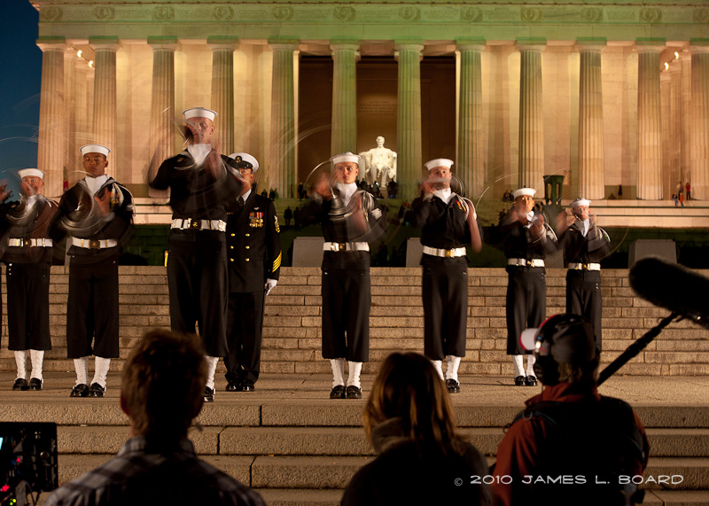 Filming a US Navy Recruiting Video