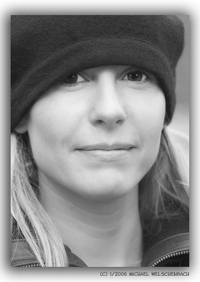 Street Portrait of a Woman from Spain