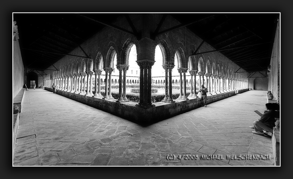 Sicily - Cloister of the Duomo di Monreale