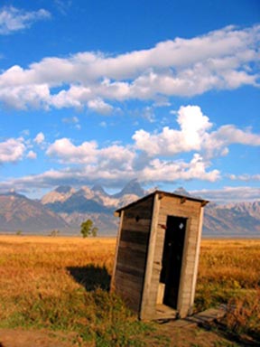 Grand Teton Outhouse