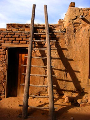 Acoma Pueblo Ladder and Door