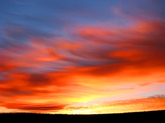 Dawn Sky at Canyon de Chelly
