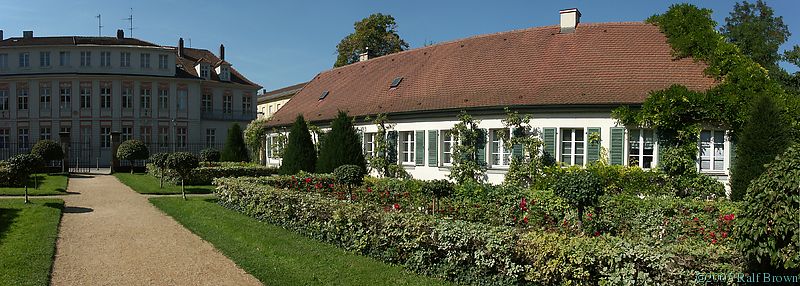 Entrance to Park at the Ansbach Orangerie