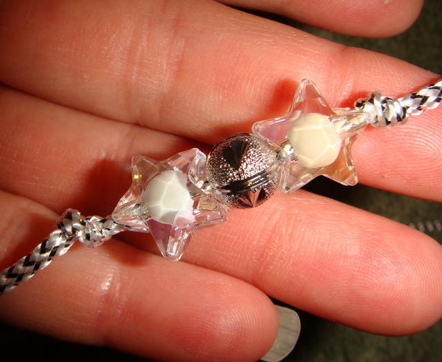 Stars and Silver colored beads