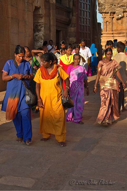 Leaving the Temple