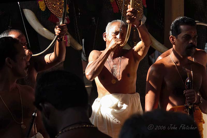 Musician of the Keralan Drum Orchestra