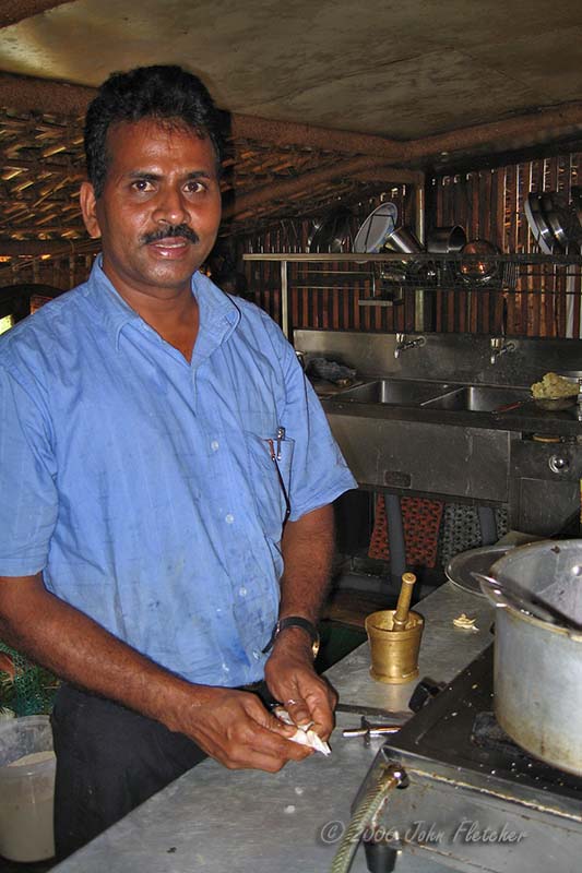 Raghu, Our Skipper and Chef