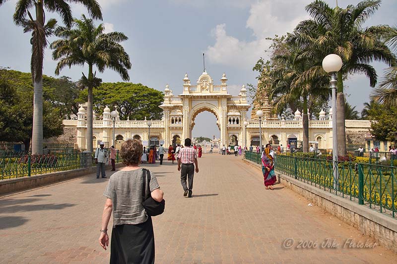 Entrance to the Maharajas Palace