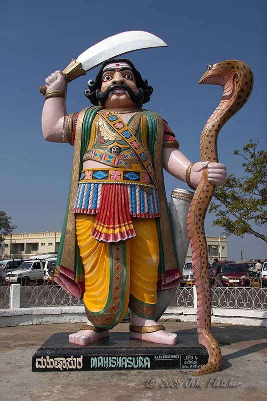 Statue of the Demon Mahishasura