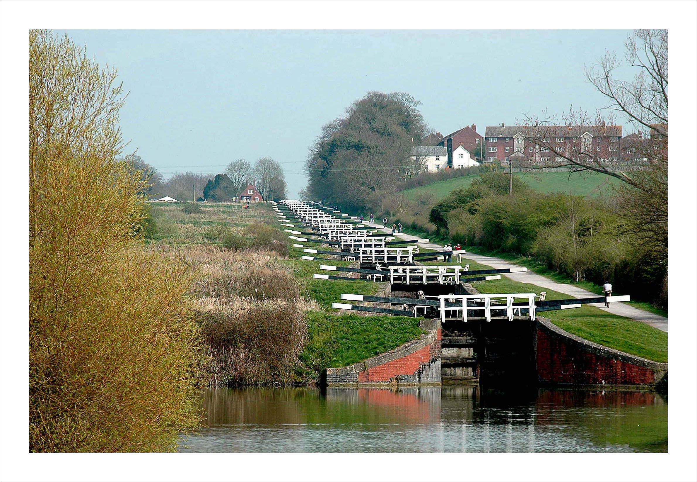 There were locks as far as the eye could see!