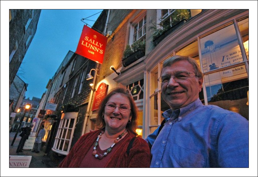 We ate at Sally Lunns