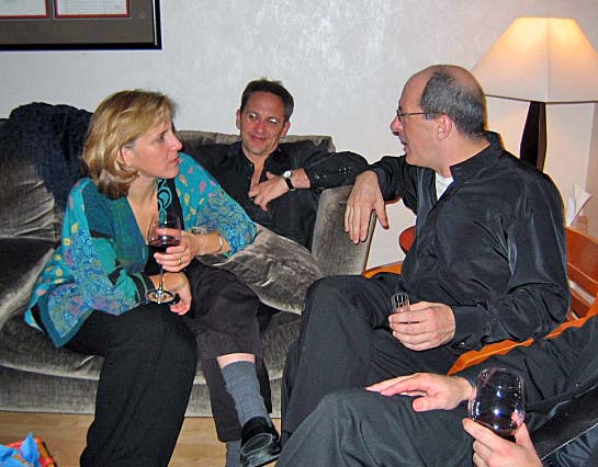 Conductors suite  party following last performance