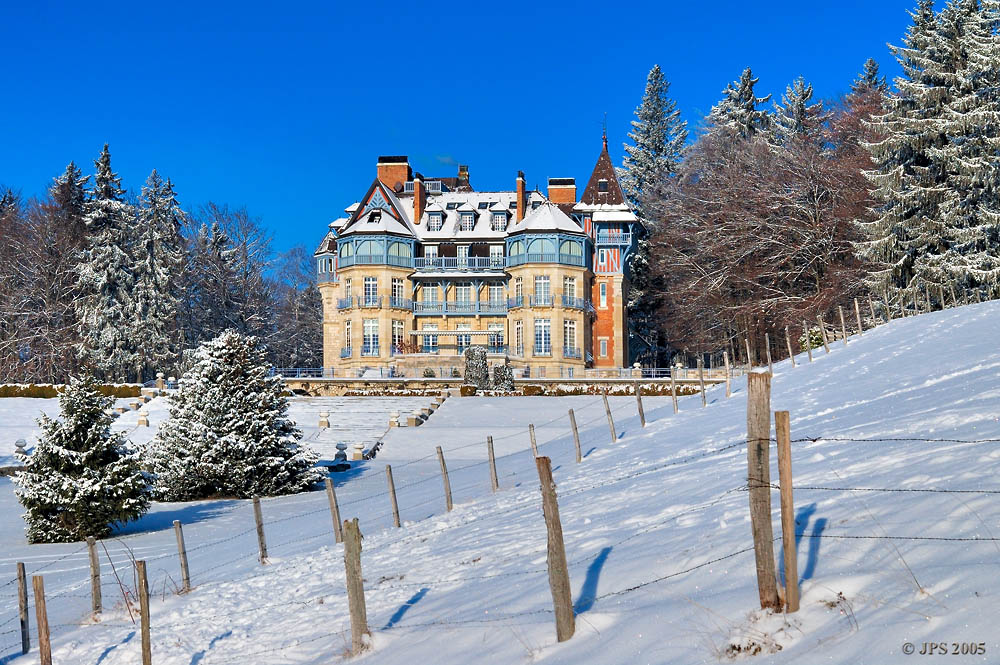 Mount Saleve in winter