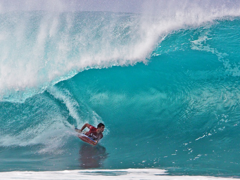 5th Place<br>Boogie Boarding<br>by Larry