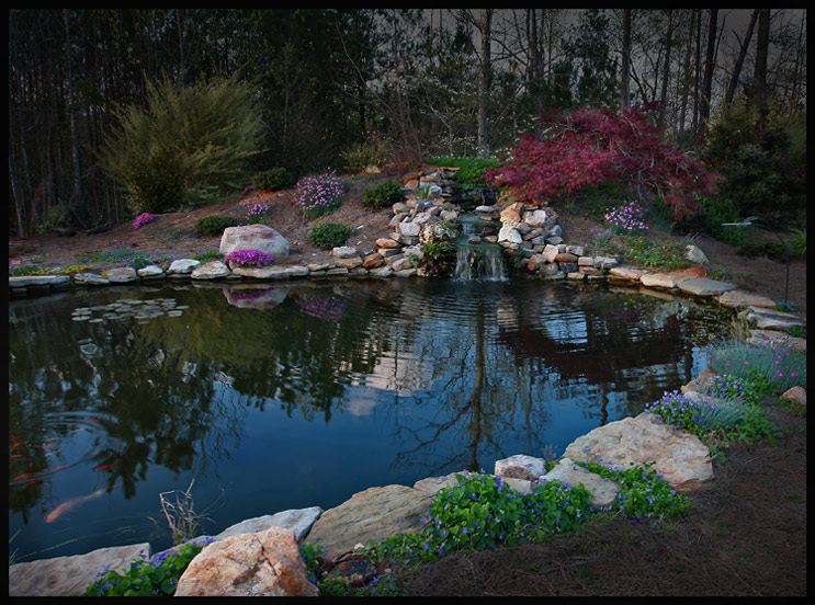 Dusk at Lydias Pond
